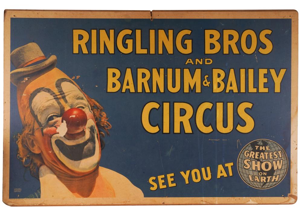 RINGLING BROS. CIRCUS POSTERposter