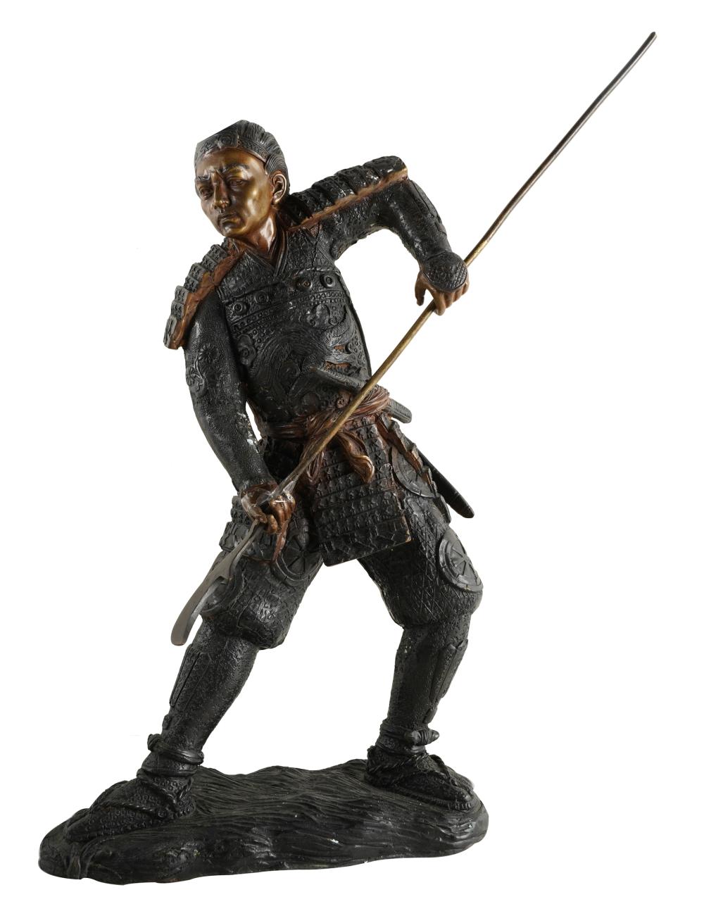 JAPANESE BRONZE FIGUREwith removable 334139