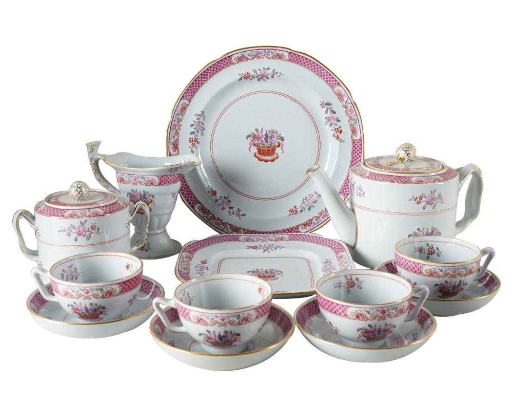 COPELAND SPODE PORCELAIN SERVICEcomprising