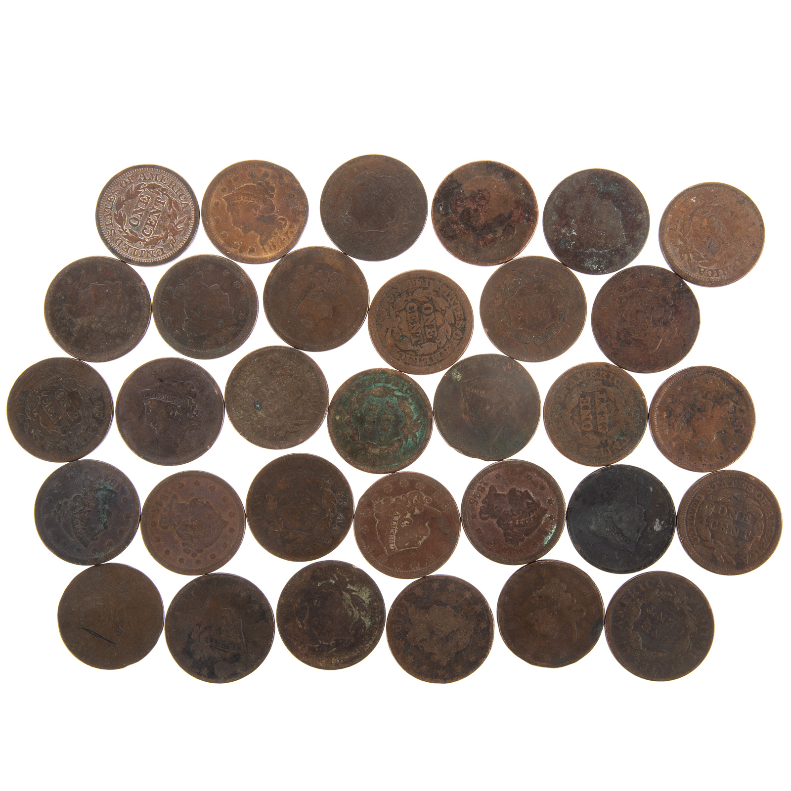 32 LESS THAN PERFECT LARGE CENTS 33418c
