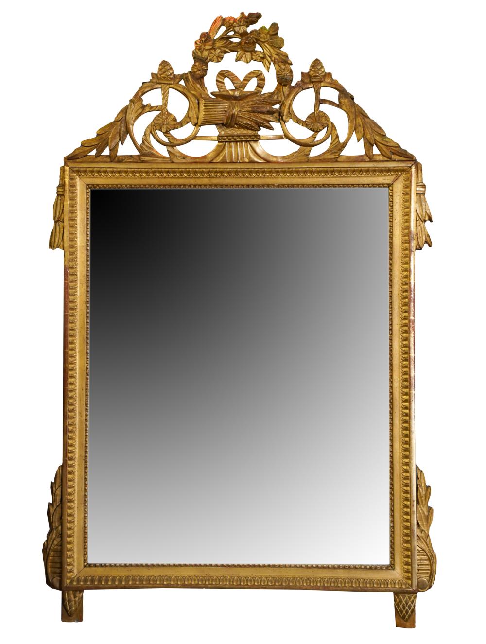 NEOCLASSIC GILTWOOD WALL MIRRORmodern  3341e8