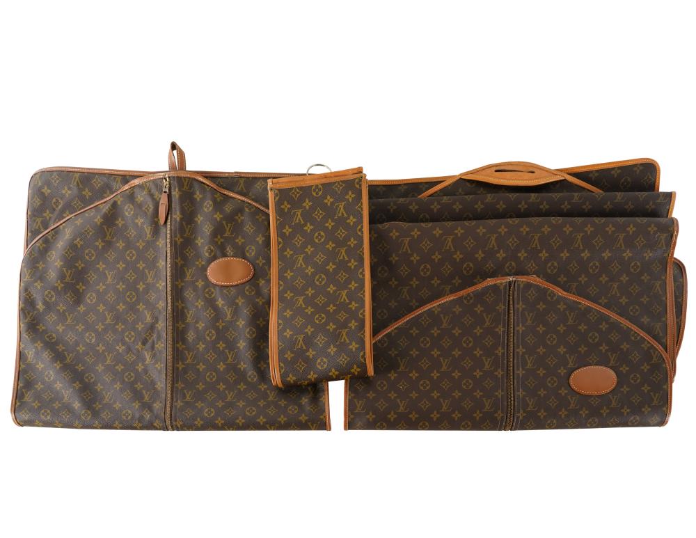 FOUR LOUIS VUITTON TRAVEL PIECEScomprising  334262