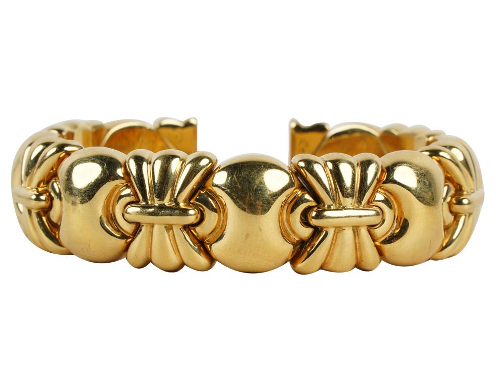 ITALIAN 18 KARAT YELLOW GOLD &