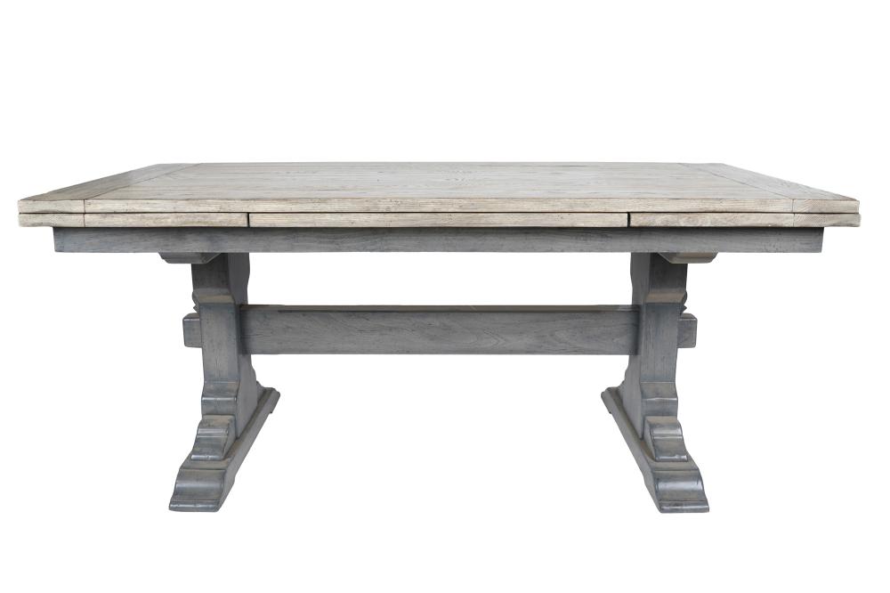 RUSTIC STYLE EXTENDING DINING TABLEcontemporary  334350