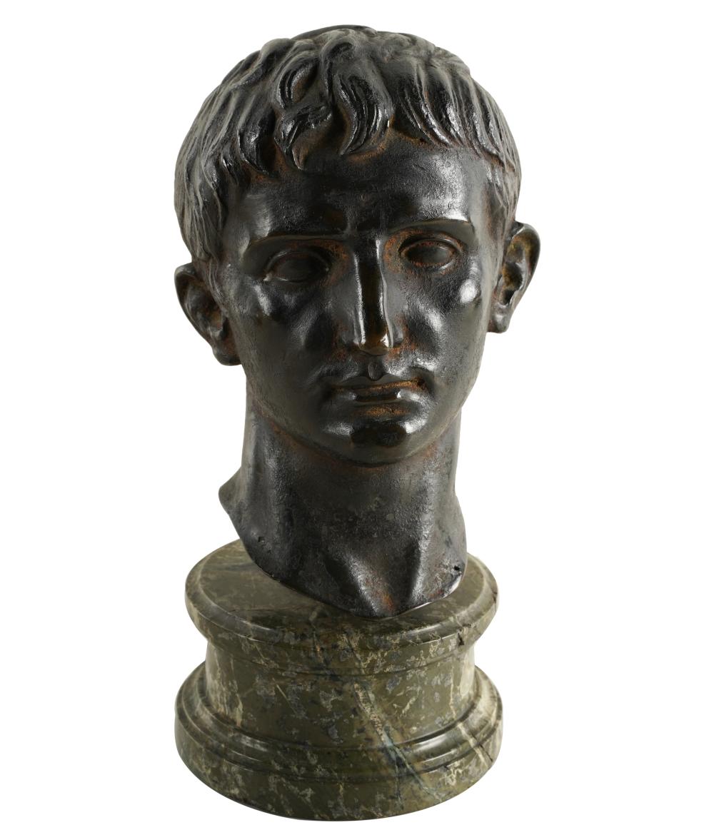 GRECO ROMAN STYLE PATINATED BRONZE 334367