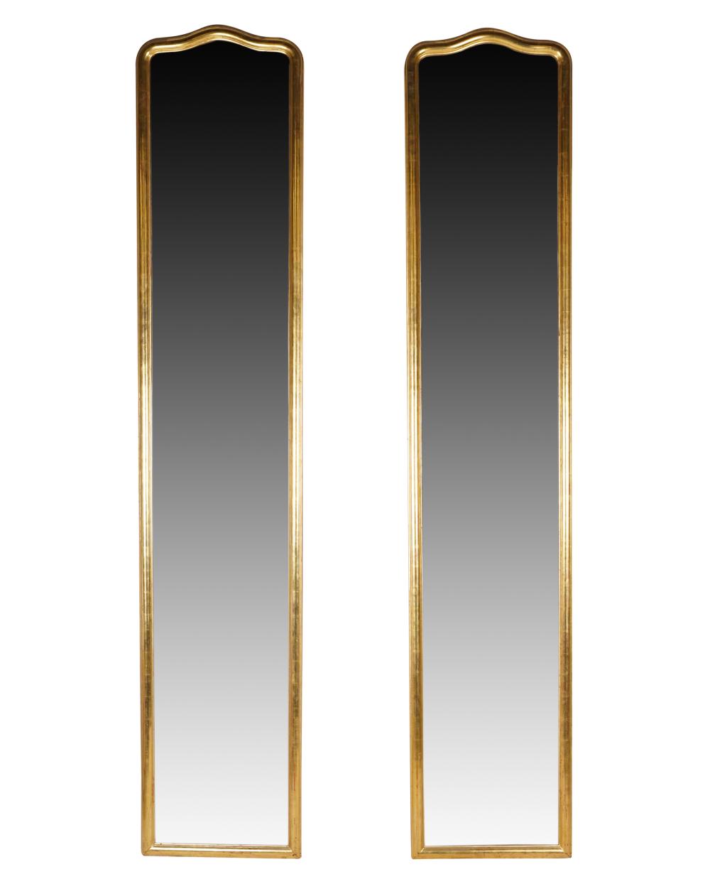 PAIR OF GILTWOOD PIER MIRRORSeach