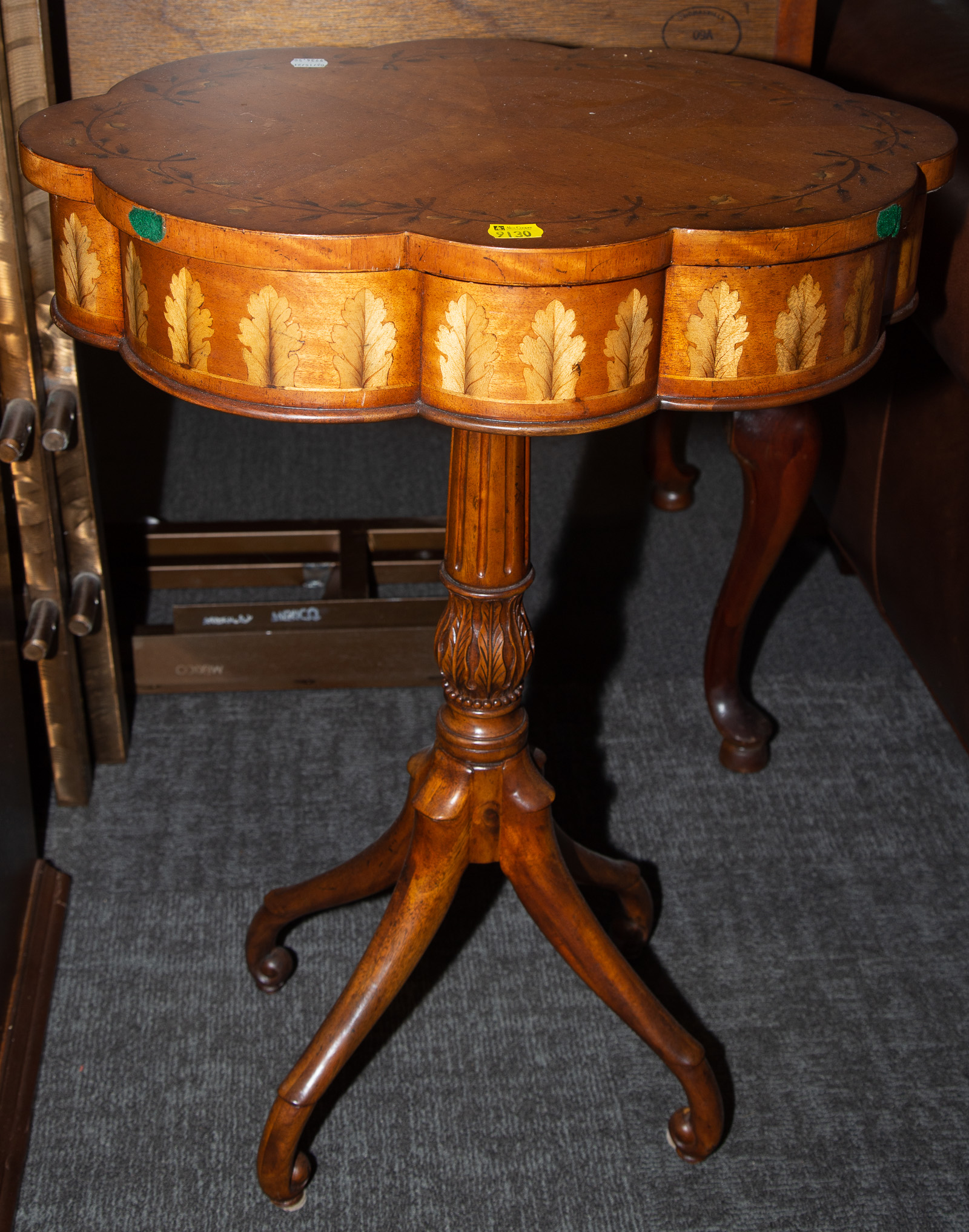 SHERATON STYLE INLAID TEAK WORK 334465