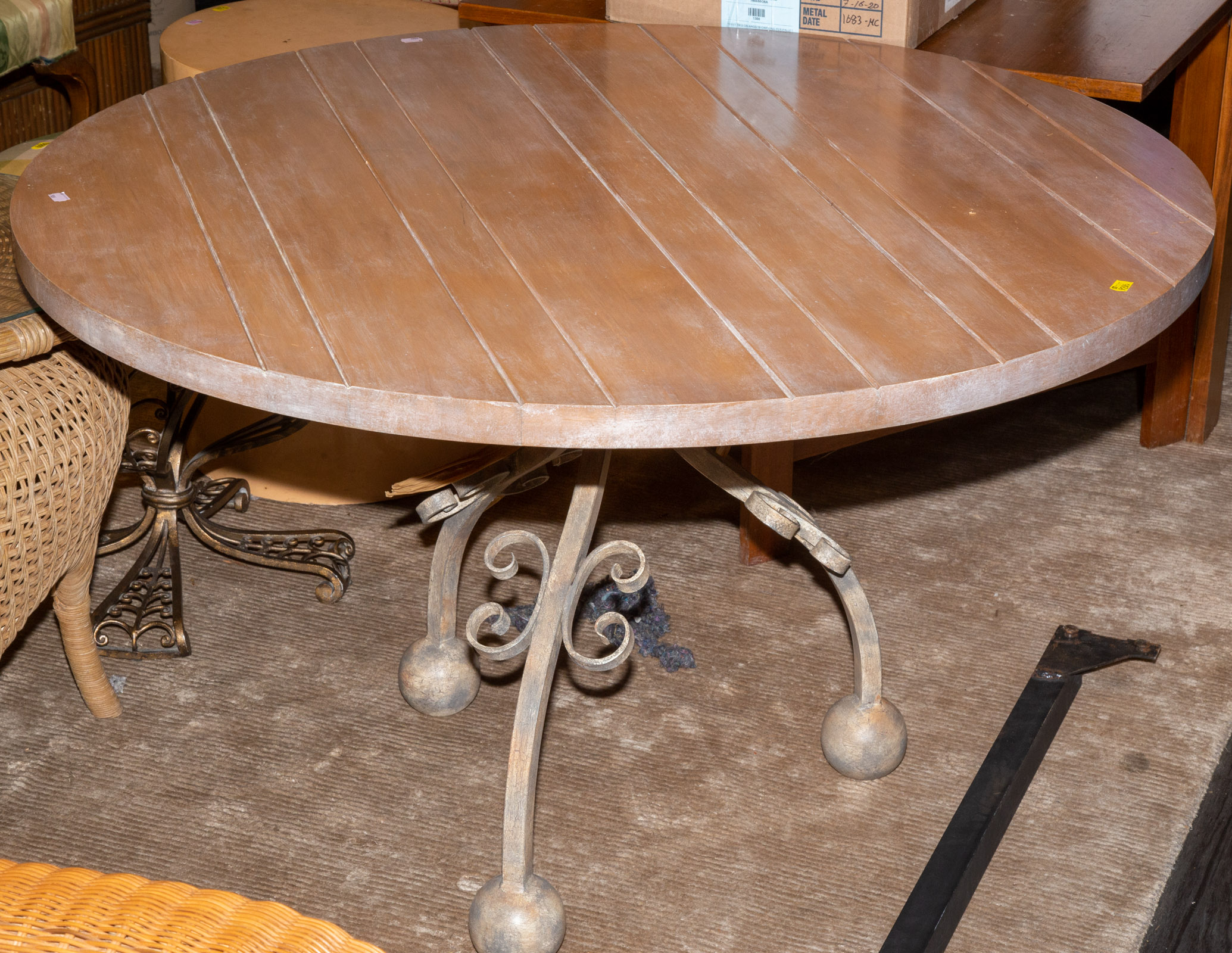 A CONTEMPORARY COUNTRY STYLE TABLE