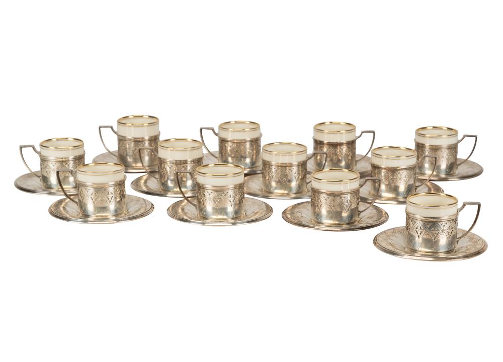 SET OF 12 TIFFANY & CO STERLING