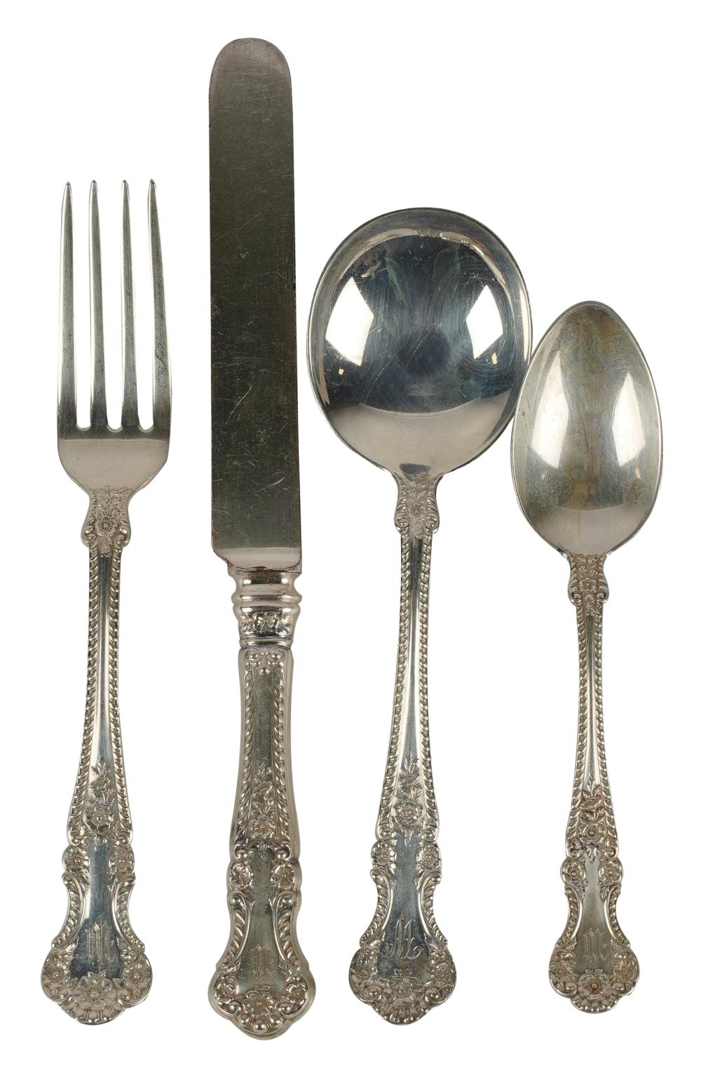 SET OF GORHAM STERLING FLATWARECambridge