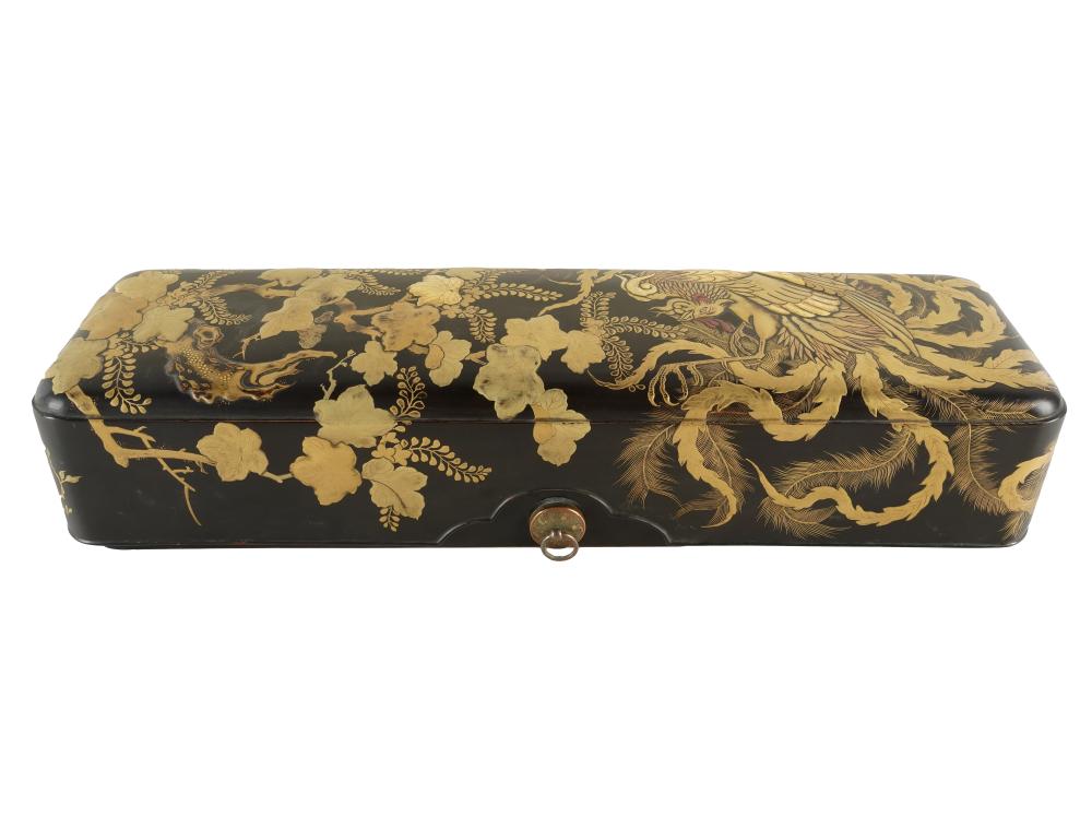 JAPANESE LACQUERED GILT BOXCondition  33222c