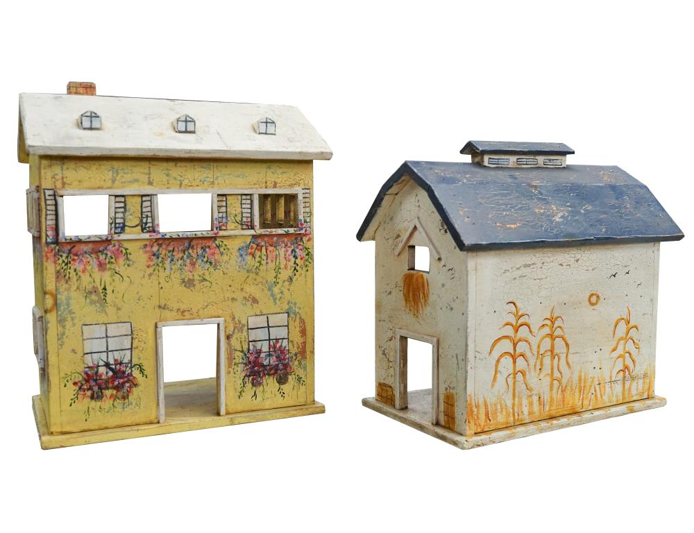 NORMAN LEAR PAINTED DOLL HOUSE 332235