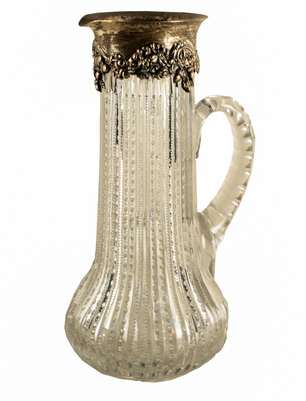 AMERICAN STERLING-MOUNTED CUT-GLASS