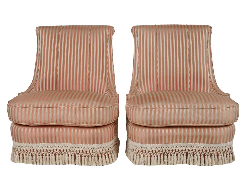 PAIR OF FULLY UPHOLSTERED CHAIRSmanufacturer 332270
