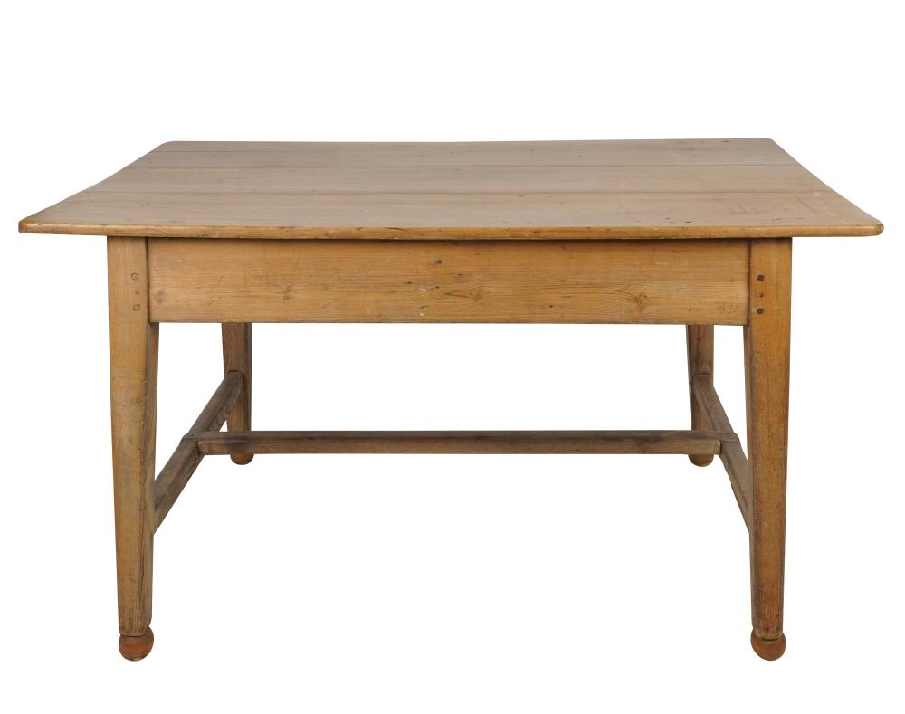 NORMAN LEAR PINE DINING TABLEwith 33227b