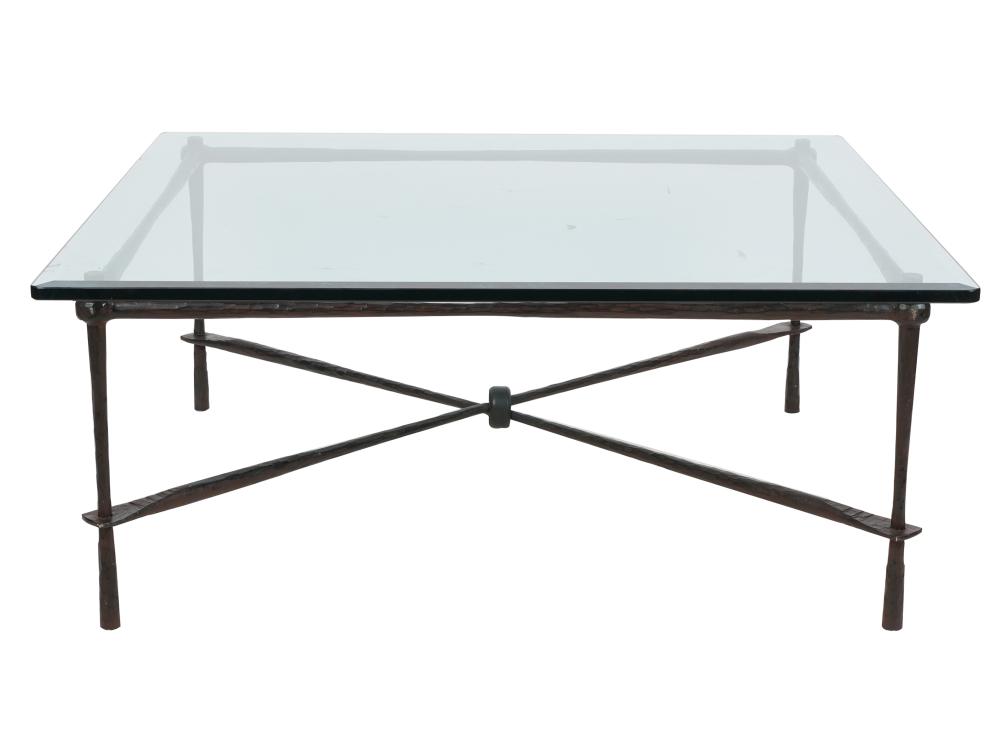 BRONZE GLASS COFFEE TABLEthe 3322be