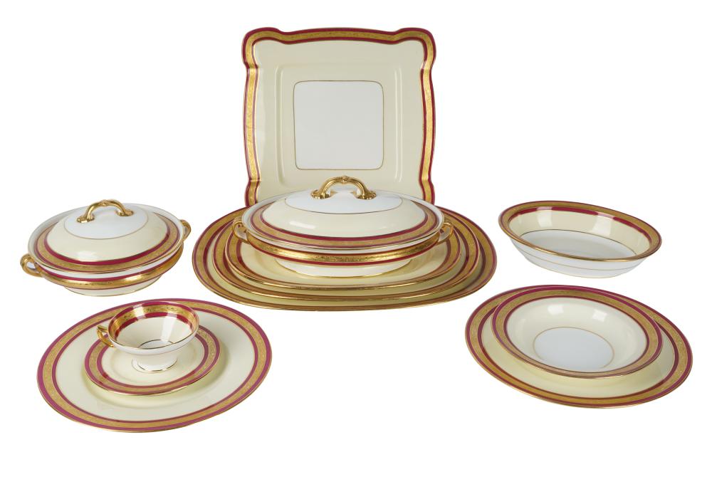 MINTONS GILT OVERLAY PORCELAIN