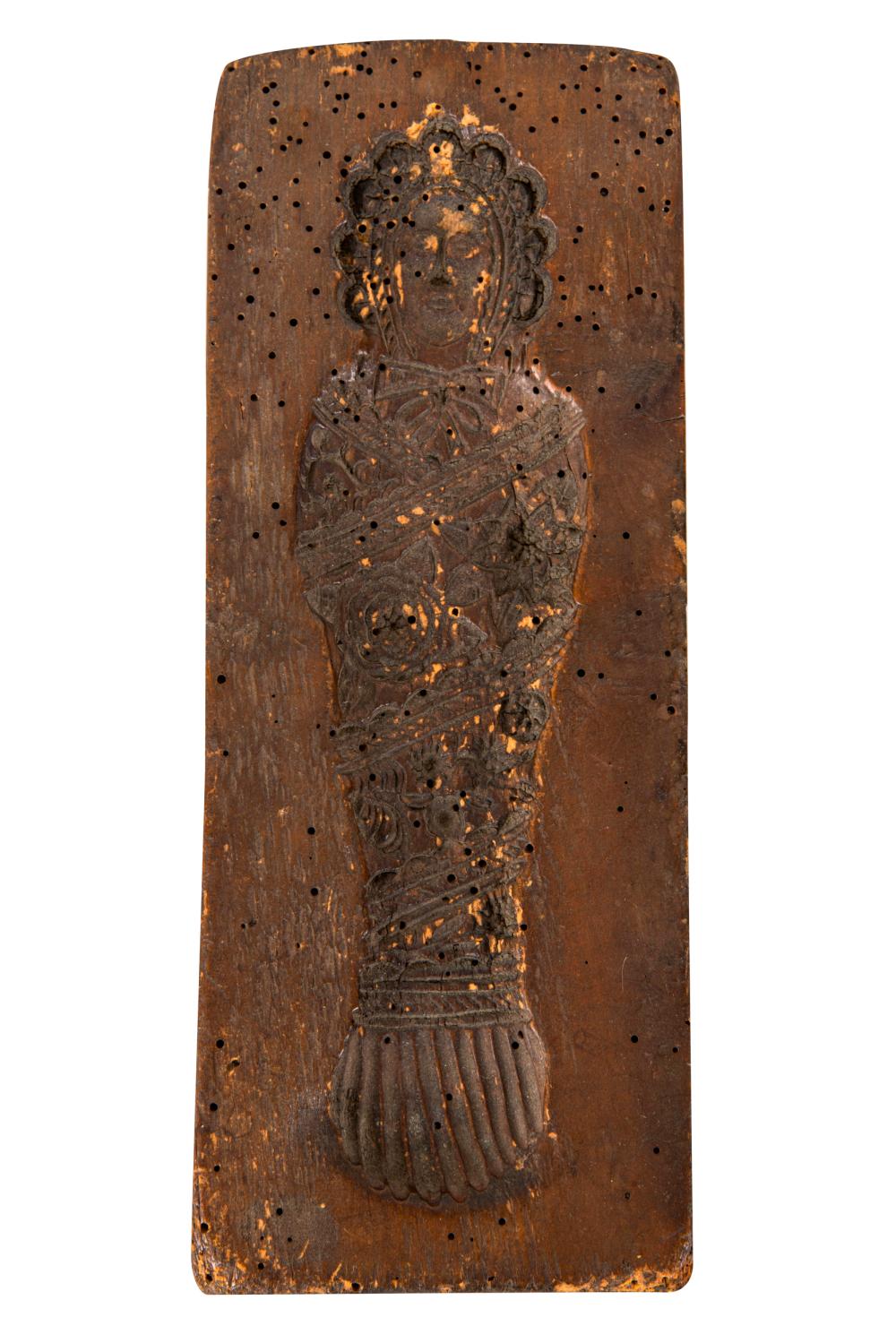 CARVED WOOD SPRINGERLE MOLDprobably 332336
