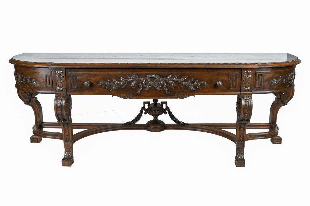 CARVED CONSOLE TABLECondition: