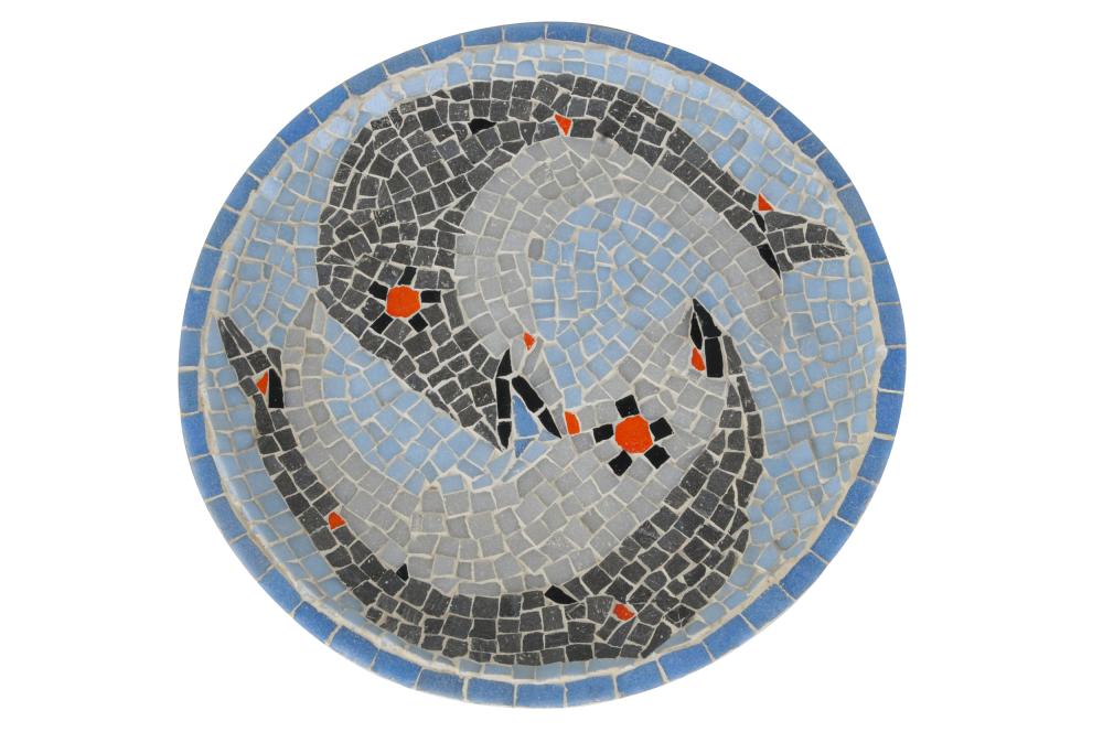 MID CENTURY MODERN MOSAIC CHARGER1959 332396