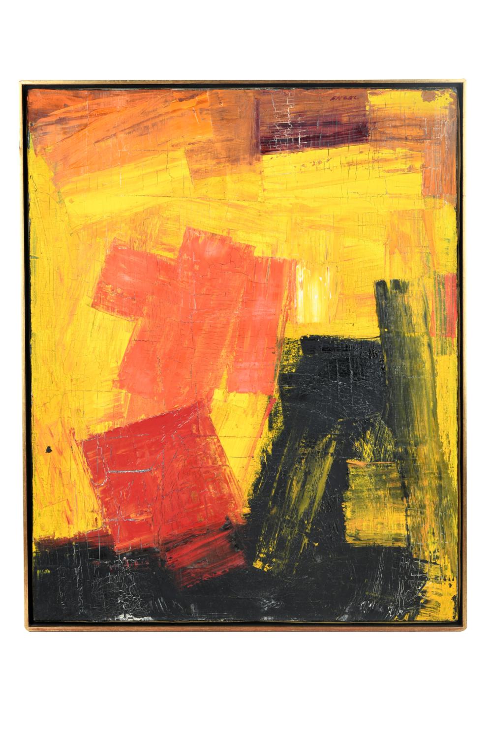 JULES ENGLE (1909-2003): ABSTRACT1961
