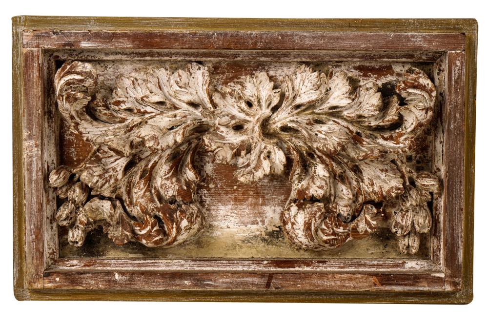 FRENCH CARVED WOOD PANELwithin