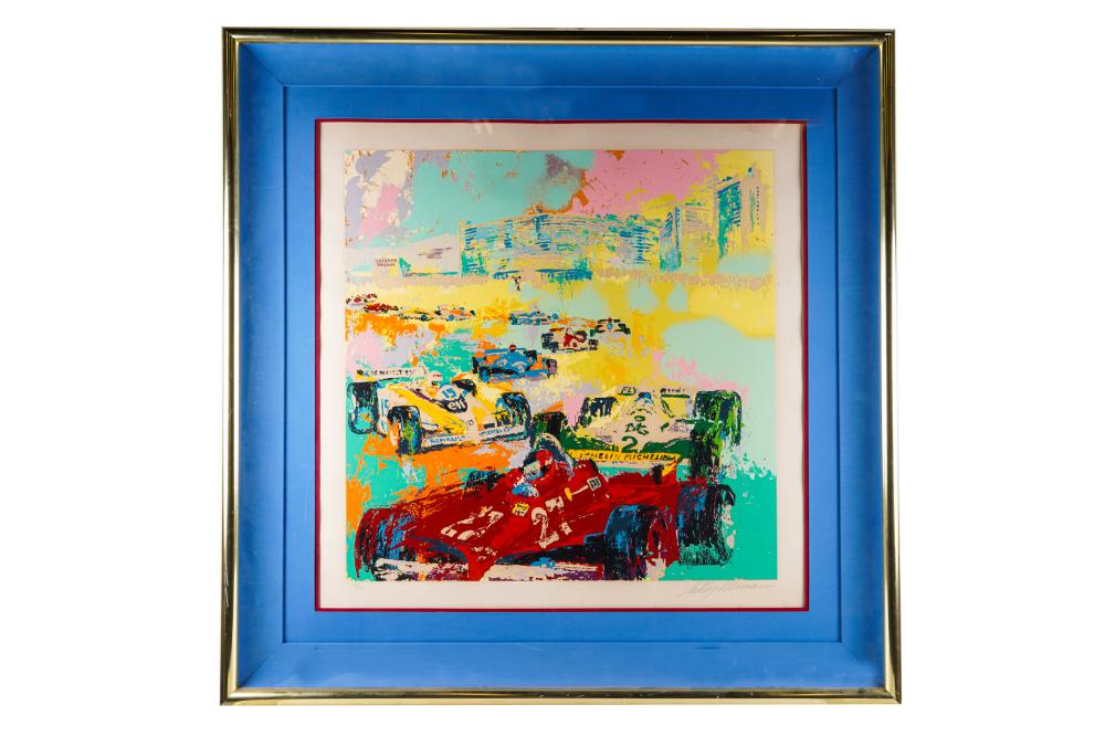 LEROY NEIMAN (1921 - 2012): RACE CARSserigraph