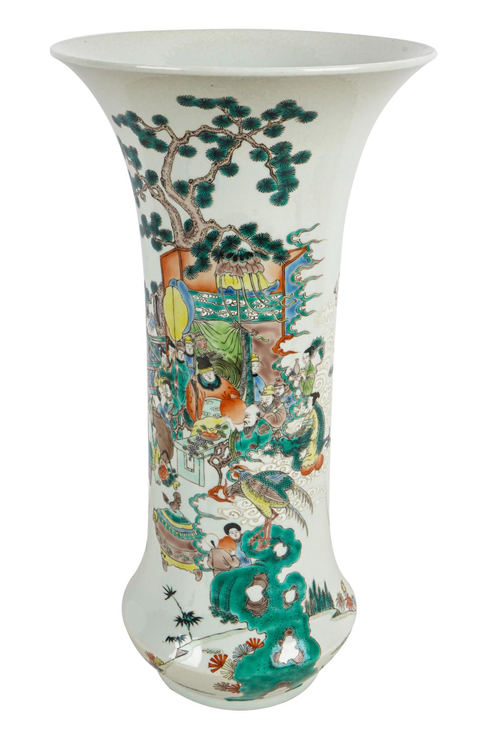 CHINESE FAMILLE VERTE PORCELAIN 33260d