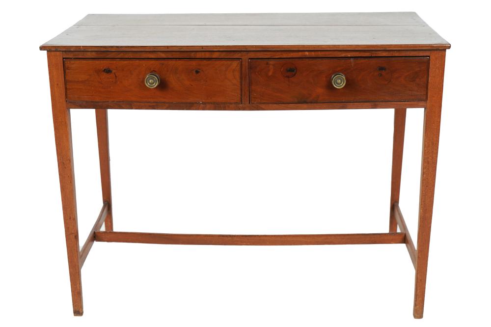 MAHOGANY WRITING TABLEwith two 332606