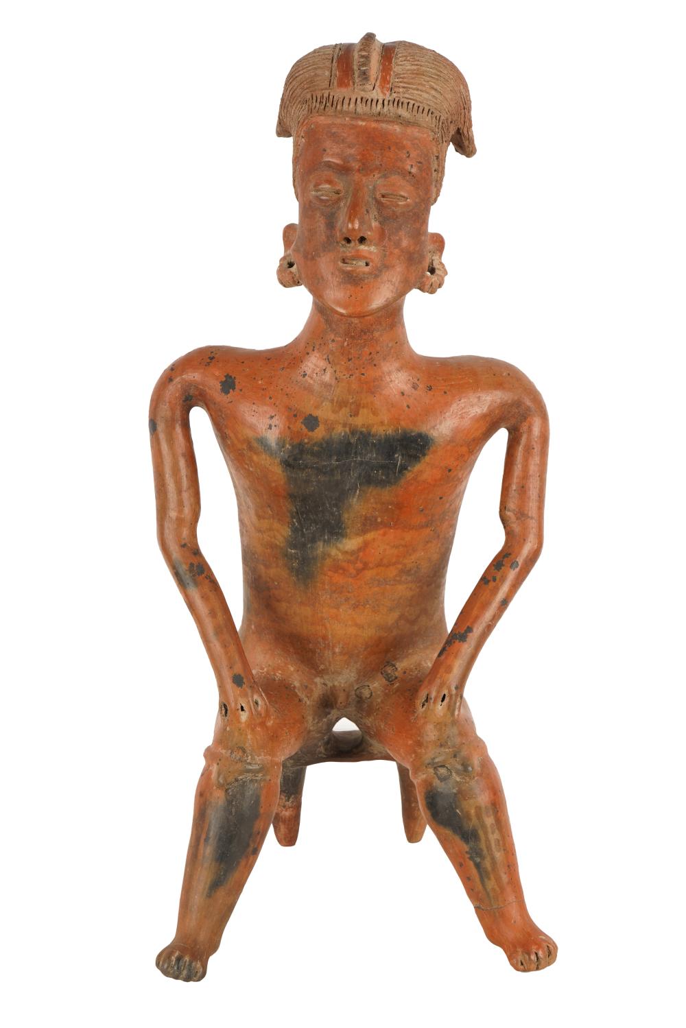 PRE COLUMBIAN STYLE SEATED FIGURECondition  332672