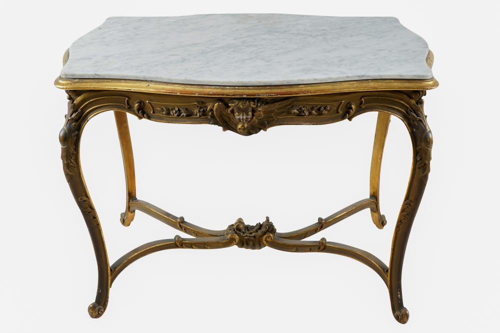 ITALIAN DECORATED GILT CARVED SALON 33266a