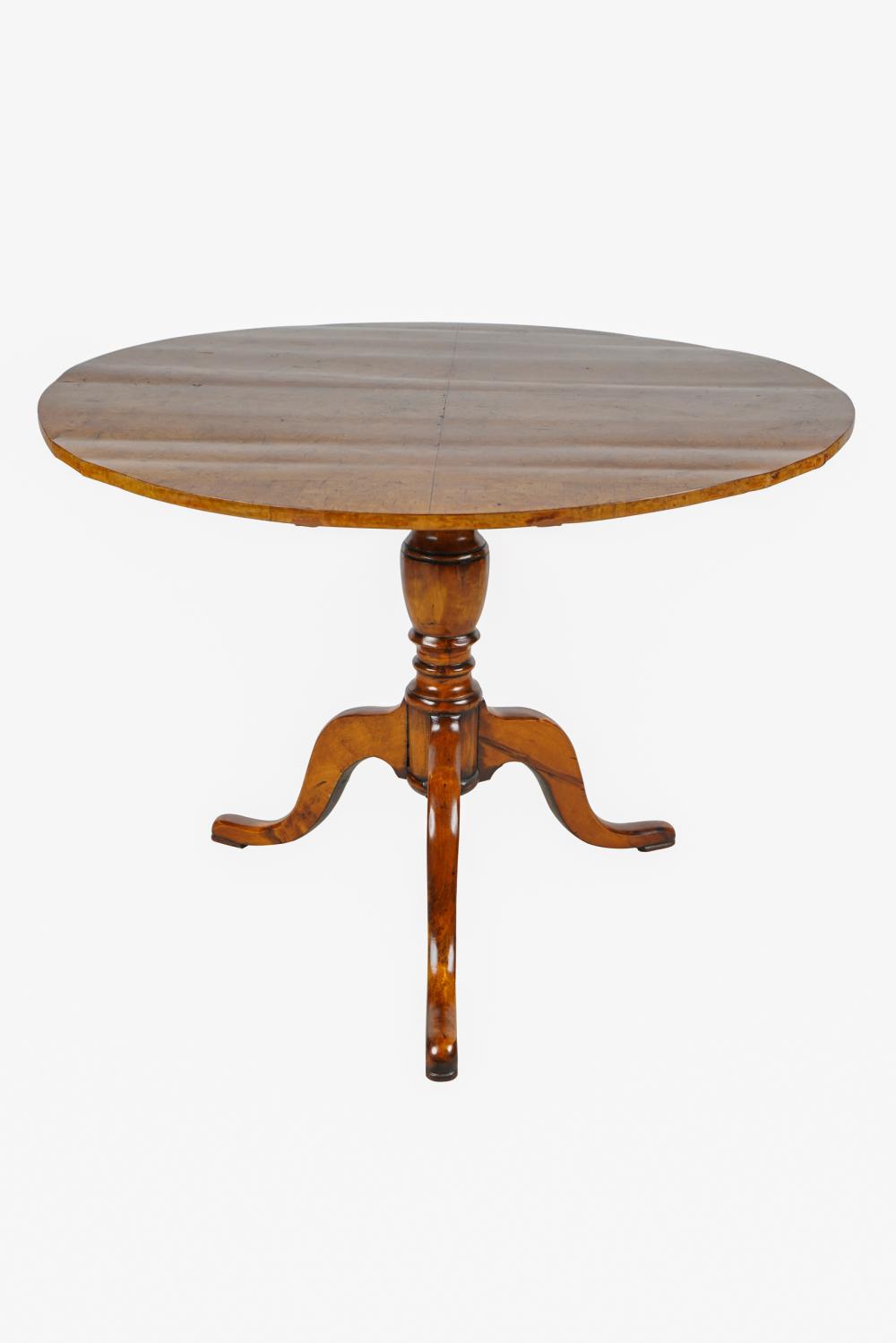 BURLWOOD VENEERED TILT TABLEwith 332680