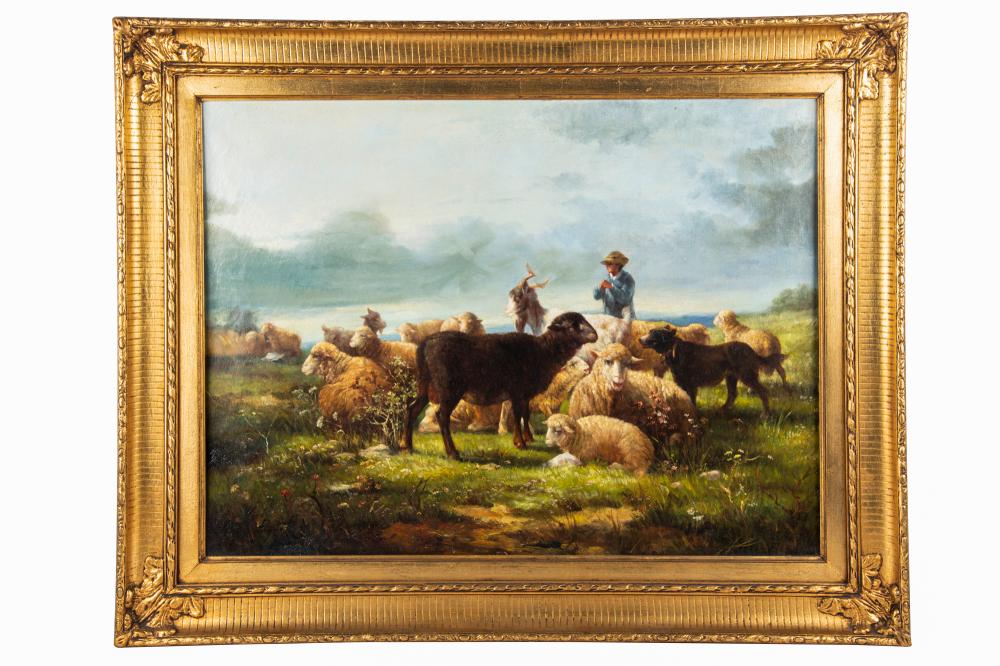 CHARLES PEYRET: "SHEPHERD WITH