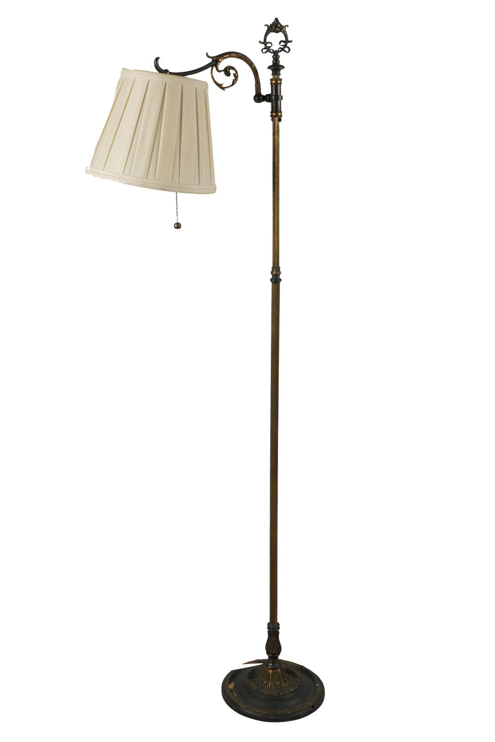 BRONZE FLOOR LAMPin the Louis XVI 3326c5