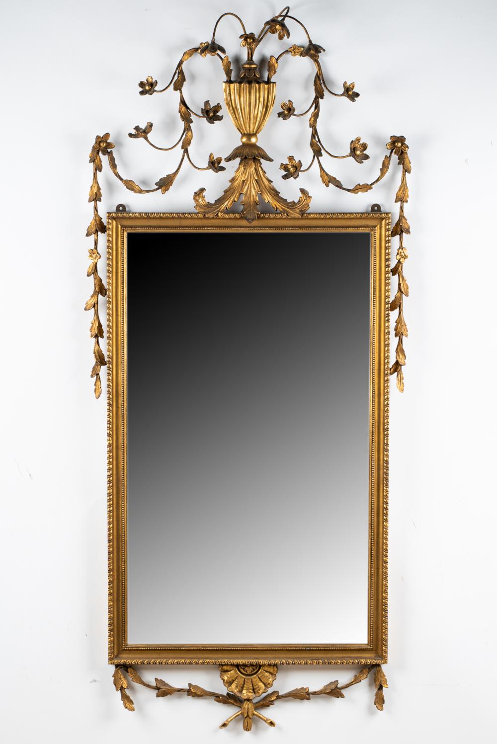 GEORGIAN STYLE GILTWOOD MIRRORCondition: