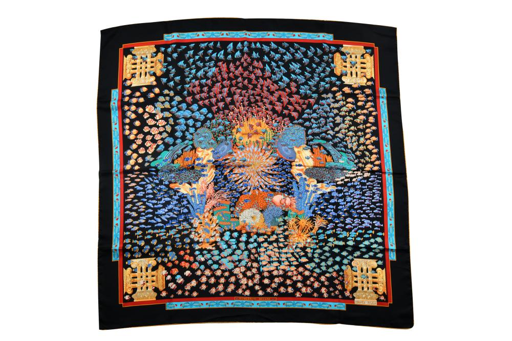 HERMES "RENCONTRE OCEANE" SILK