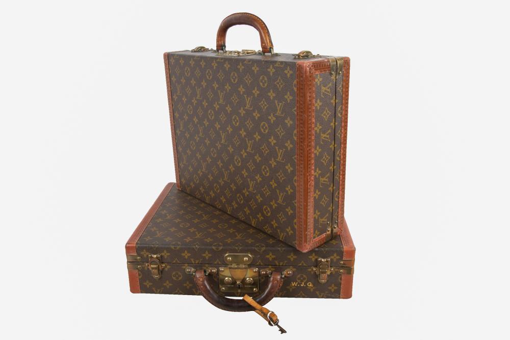 PAIR OF LOUIS VUITTON HARD CASE