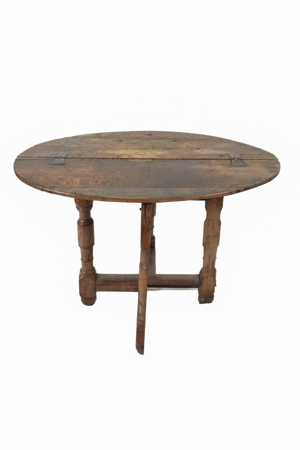 ENGLISH OAK GATELEG TABLEthe oval 3327cf