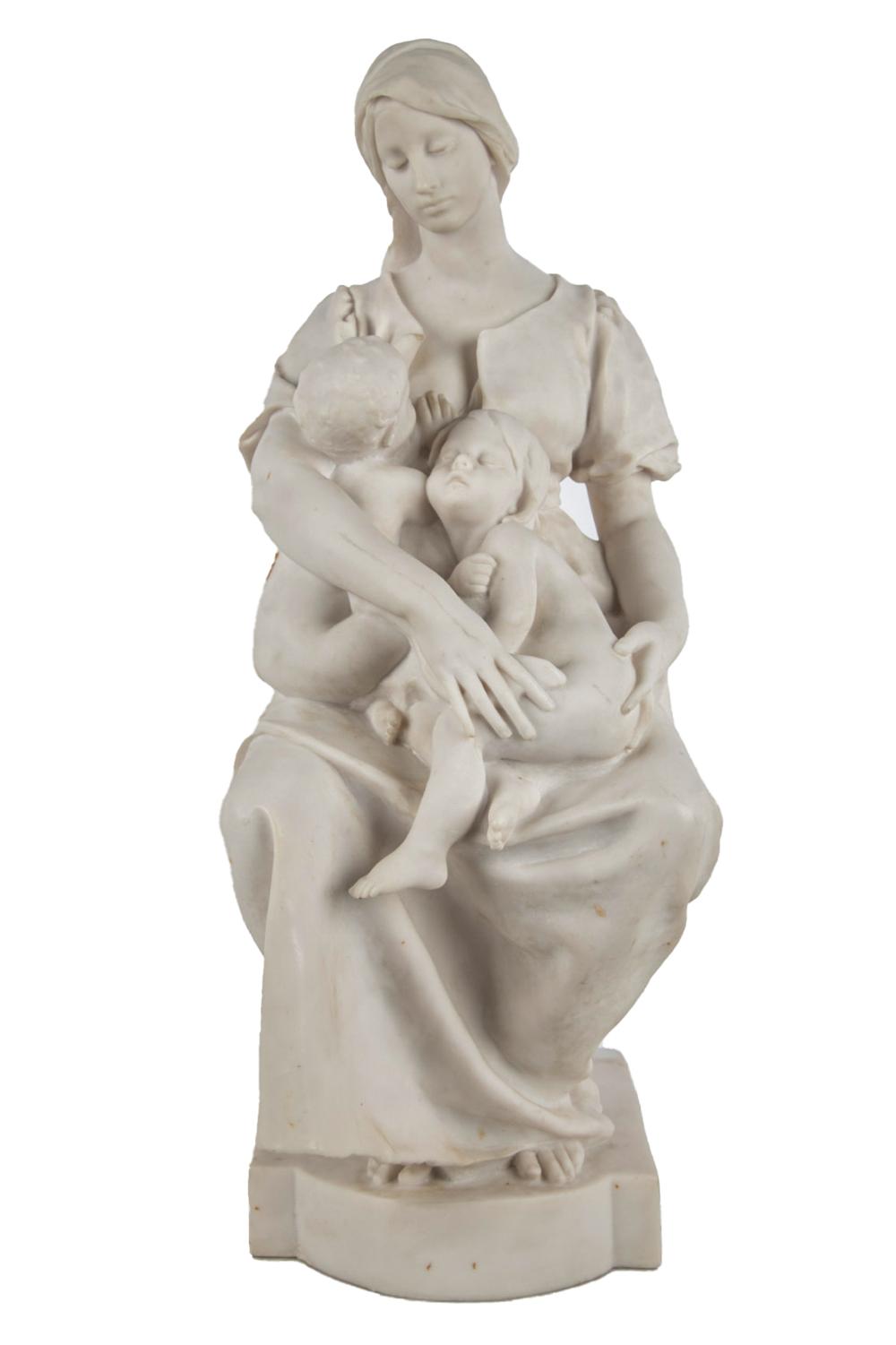 AFTER PAUL DUBOIS: "CHARITY"carved