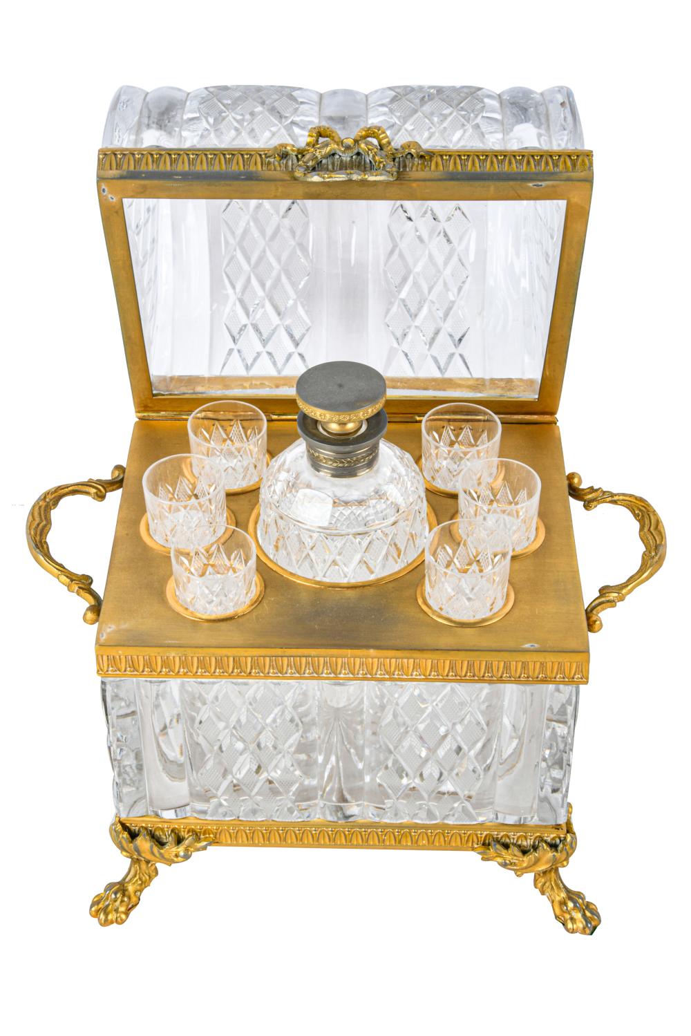 FRENCH GILT BRONZE CRYSTAL TANTALUSwith 332808