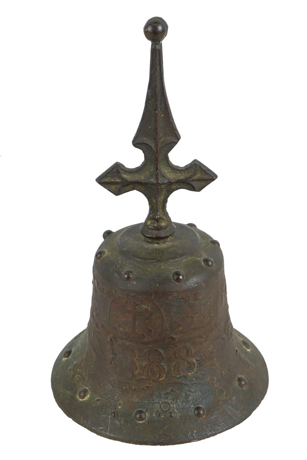 IRON MISSION BELLdated 1888 Provenance  33289d