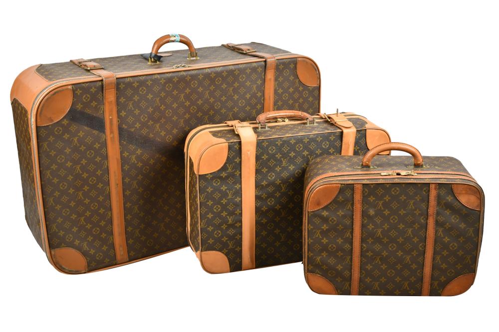 GROUP OF THREE LOUIS VUITTON SOFT