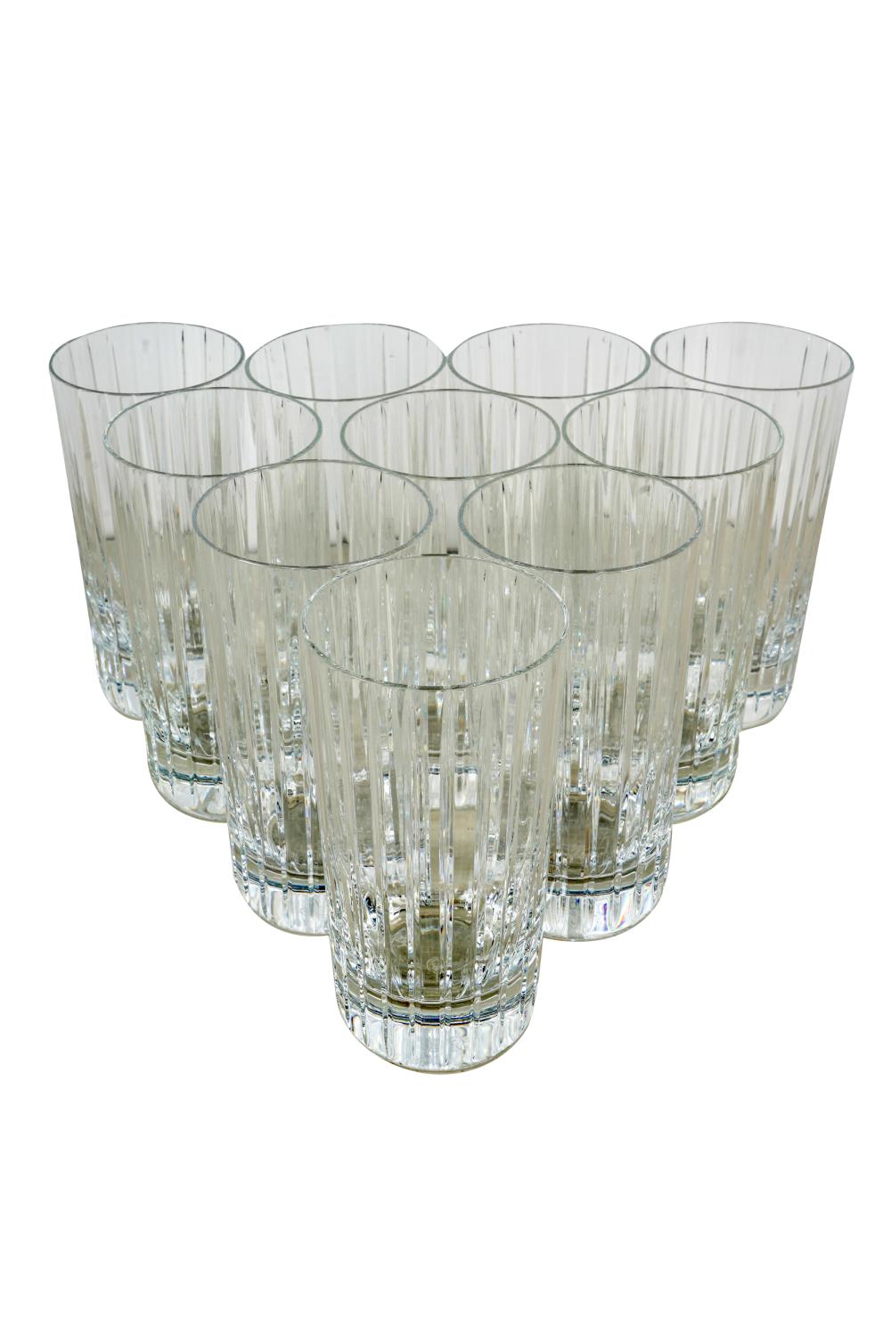 NINETEEN BACCARAT TOM COLLINS GLASSES15 332916