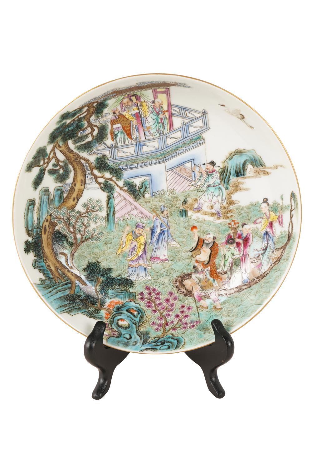 CHINESE FAMILLE VERTE PORCELAIN 33291c