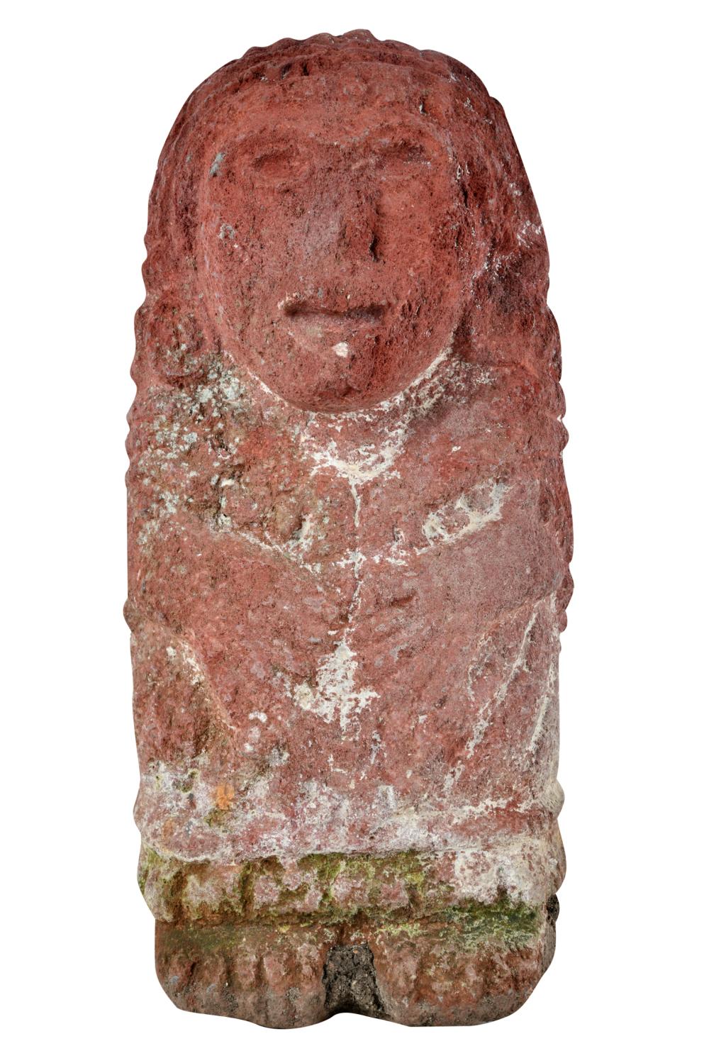 ARCHAIC STYLE CARVED STONE FIGUREThe 332961