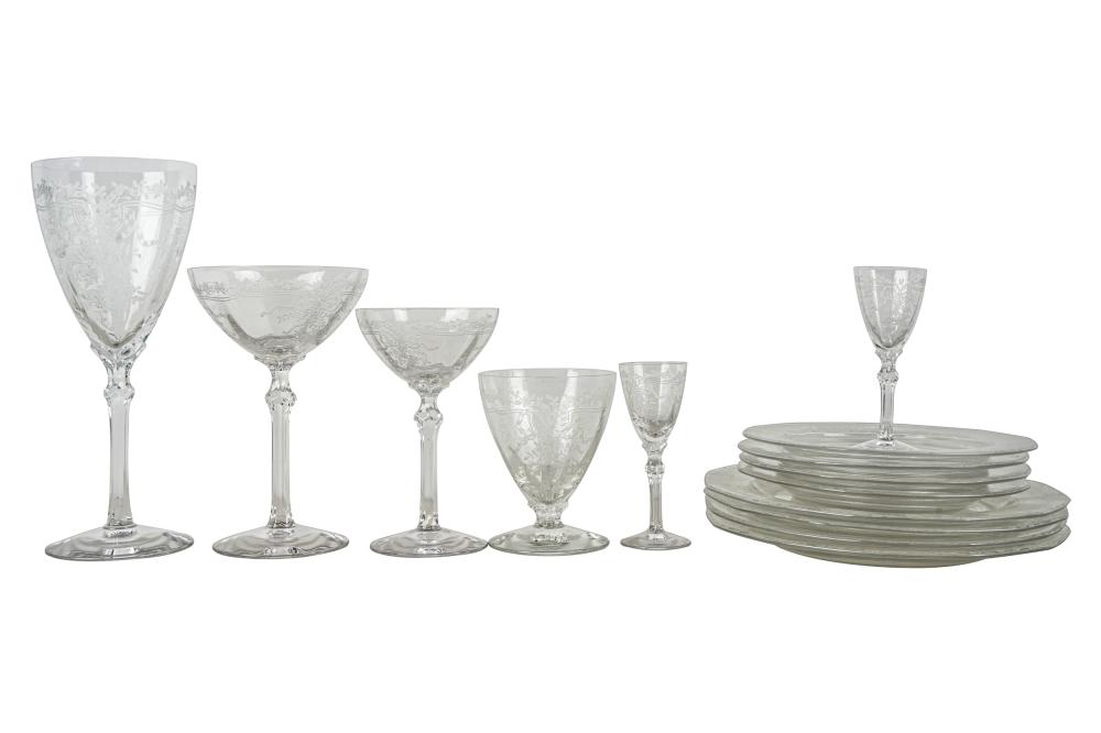 ETCHED GLASSWARE SERVICEcomprising 332965