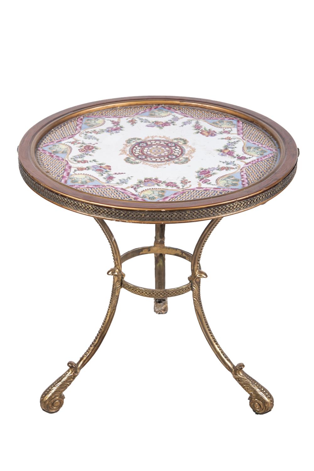 FRENCH STYLE PORCELAIN AND GILT 332973