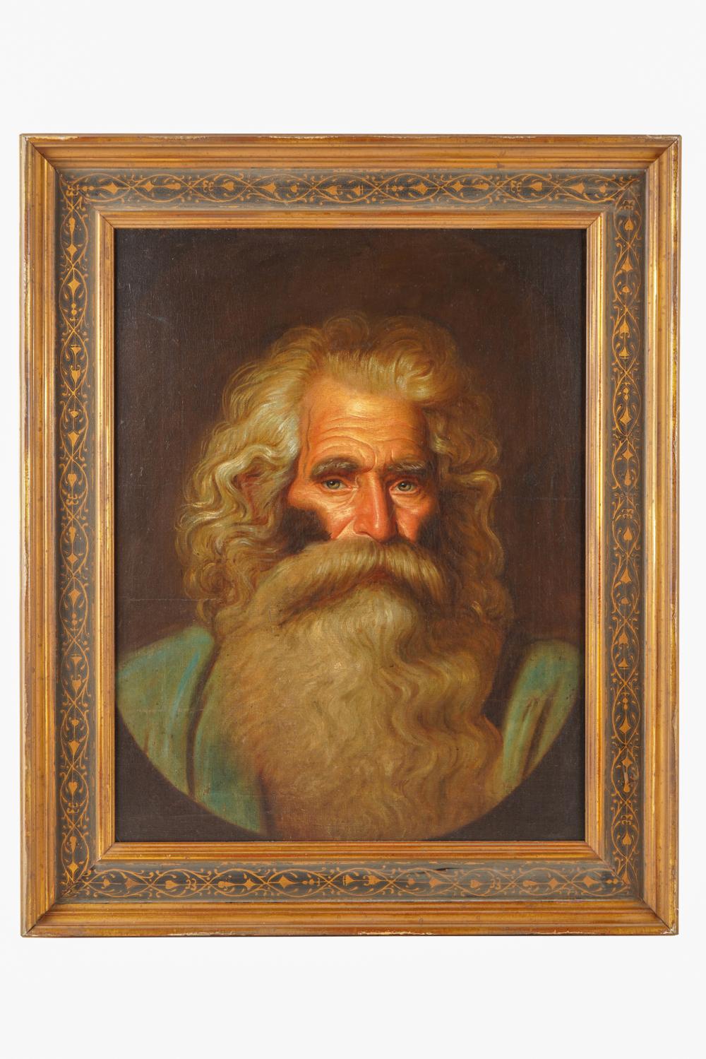 PORTRAIT OF BEARDED MANItalian School