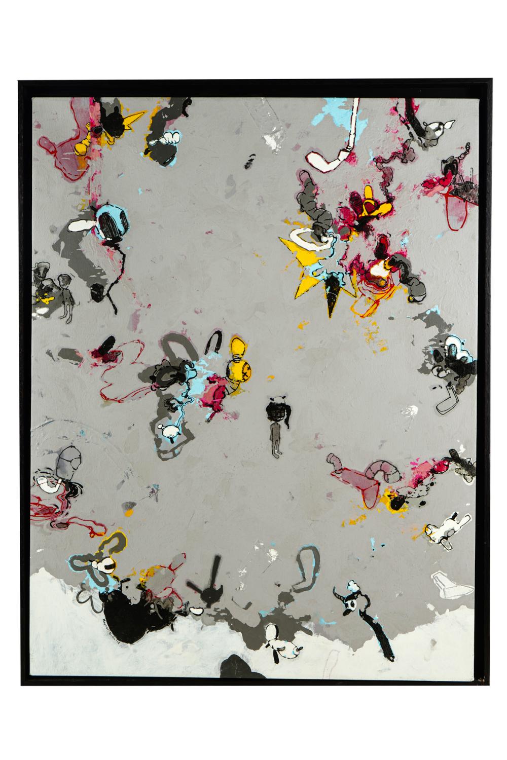 KEYSER SISO 21ST CENTURY ABSTRACT acrylic 33298d