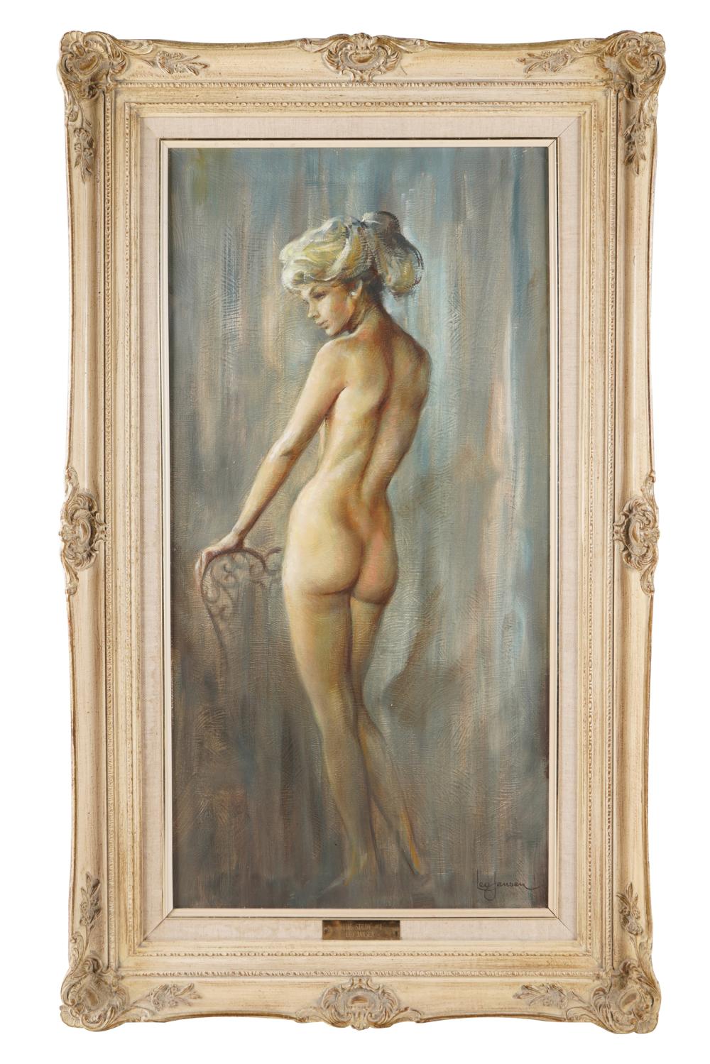 LEO JANSEN 1930 1980 NUDE STUDY 33299a